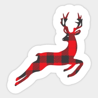 Christmas Reindeer Sticker